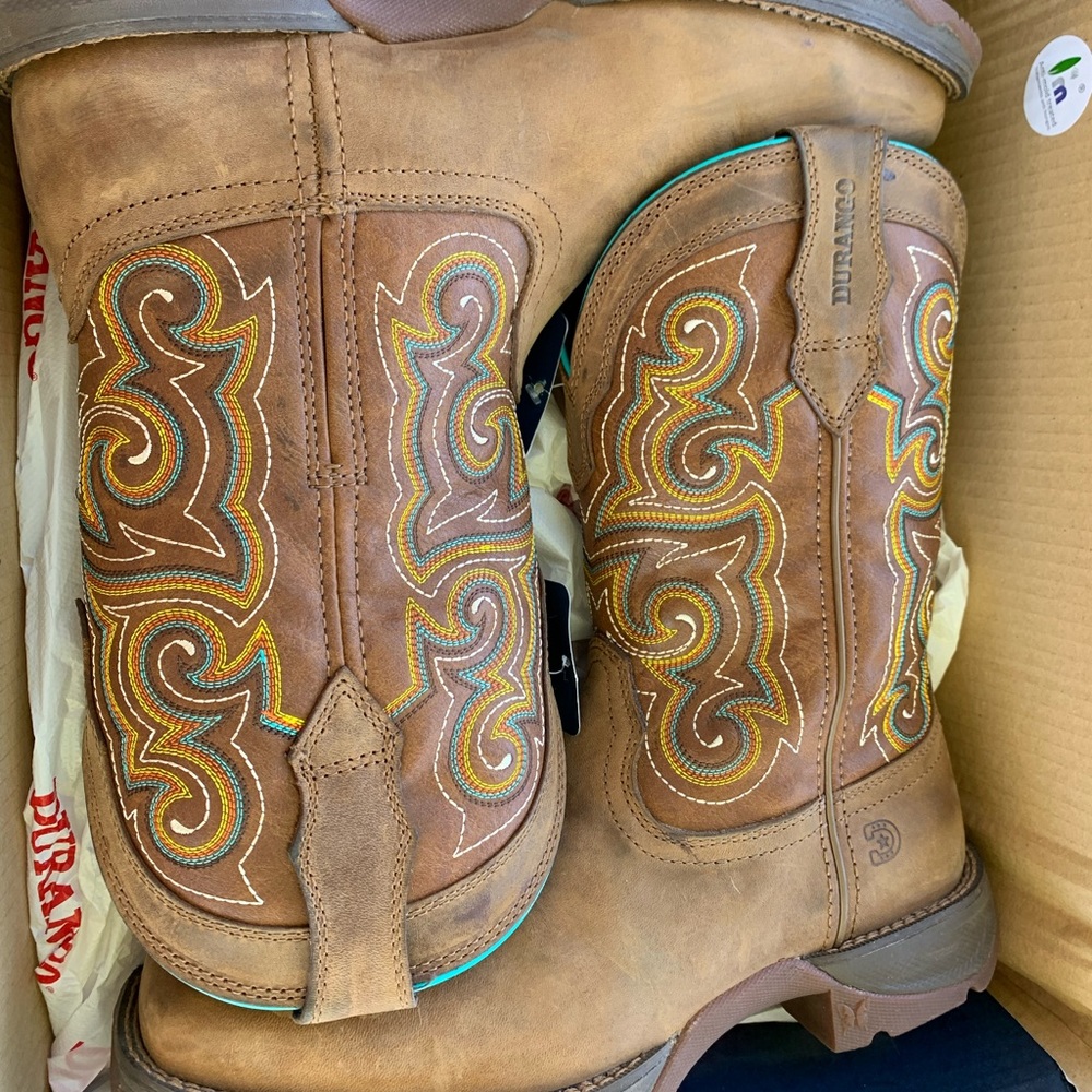 Brand new Durango boots never been worn.